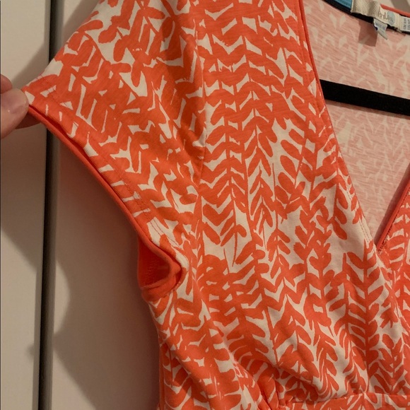 Boden coral leaf Midi Dress - Picture 3 of 4